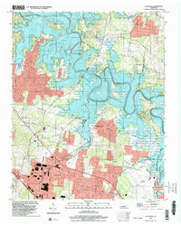 1997 Map of La Vergne, TN — High-Res | Pastmaps